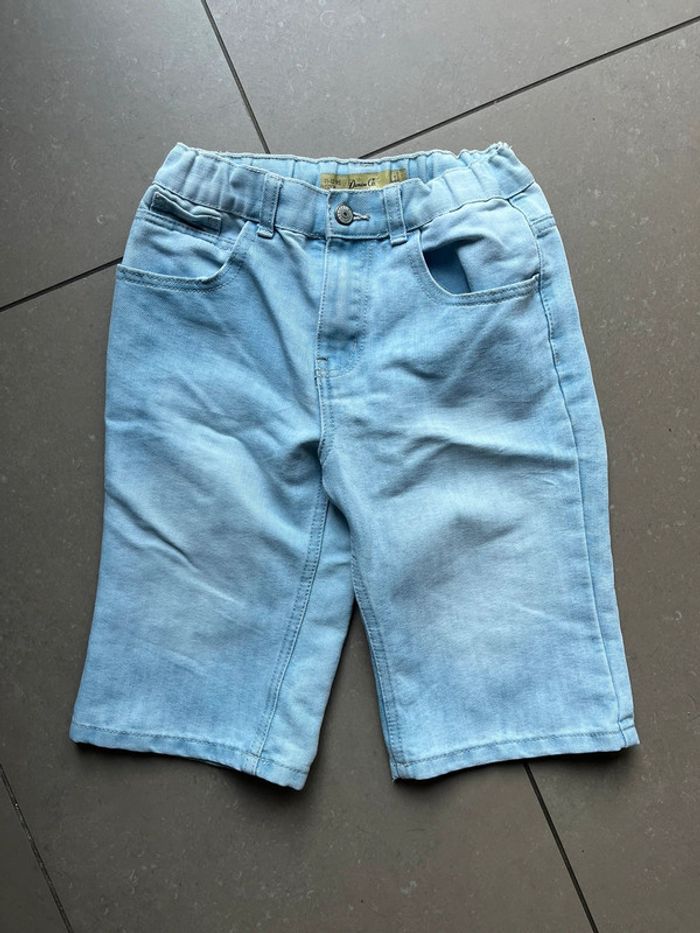 Bermuda en jean clair primark garçon 12 ans - photo numéro 2