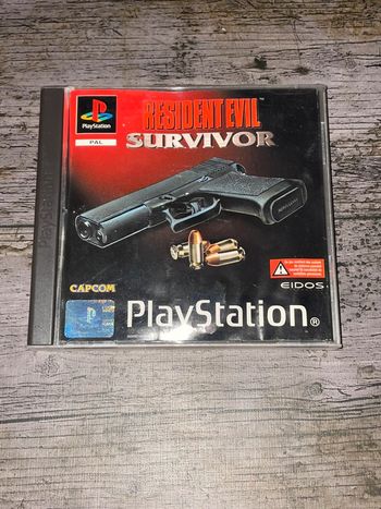 Resident Evil Survivor - PS1 Sans Notice Version PAL Francaise PlayStation Sony
