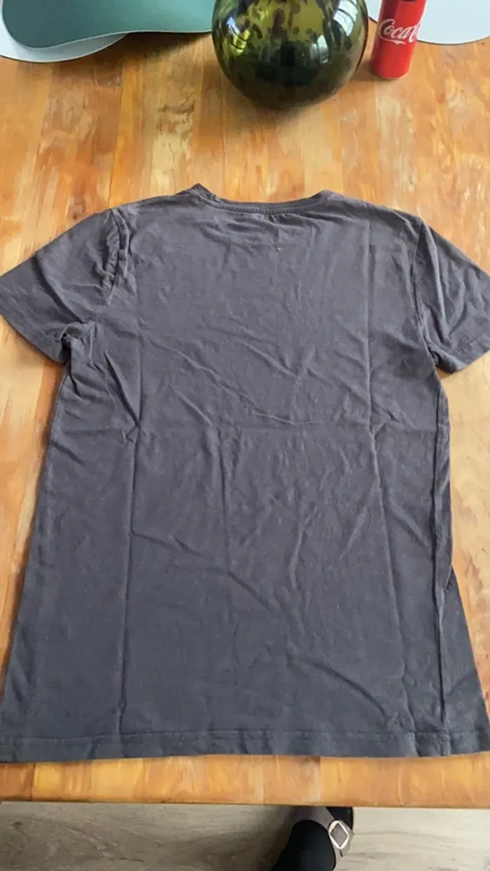 T-shirt gris taille S homme - photo numéro 3