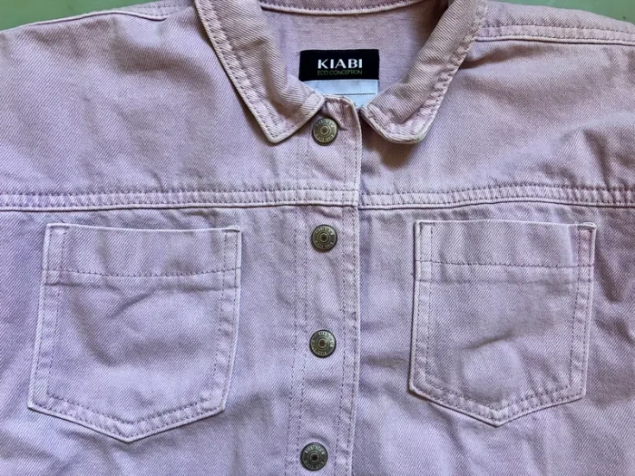 Veste mi-saison fille couleur lilas 5 ans Kiabi - photo numéro 4