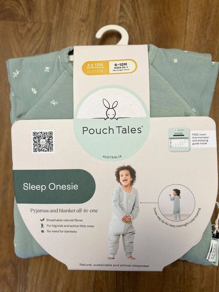 (New) onesie sleep bag 2.5 tog 6-12m