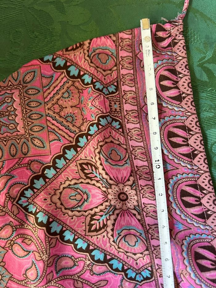 Robe décolletée été soie April Vintage taille unique - photo numéro 8