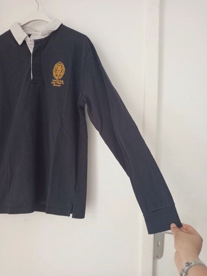 Polo manches longues institut jean Paul ll Rouen homme - photo numéro 3
