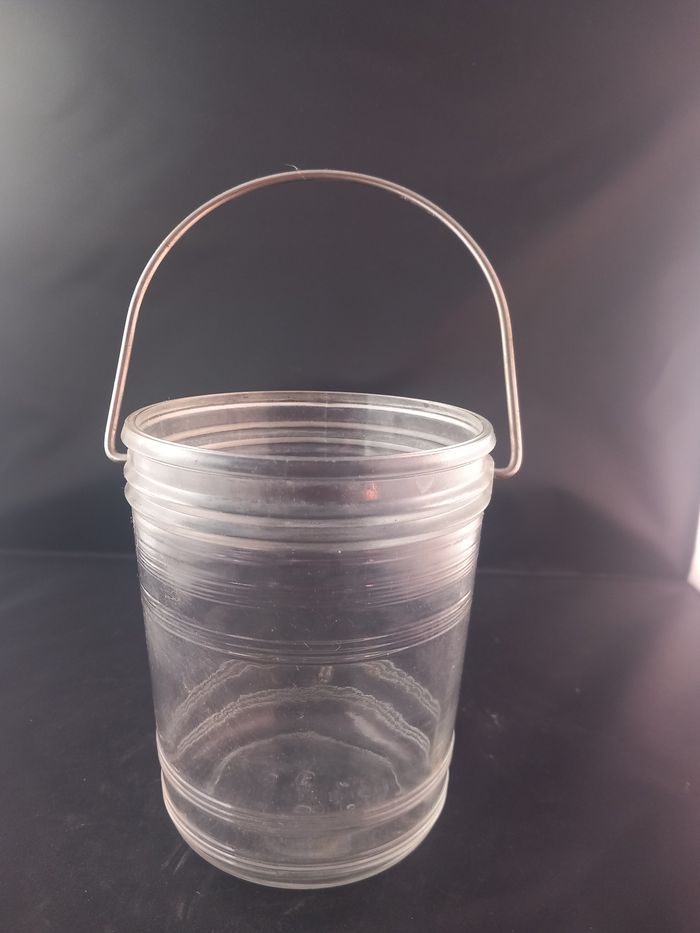 Seau à glaçons en verre - photo numéro 3