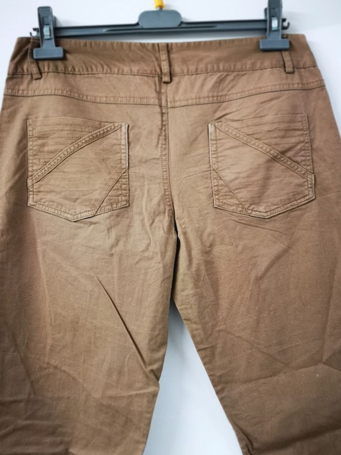 Pantalon beige kiabi 42 - photo numéro 4