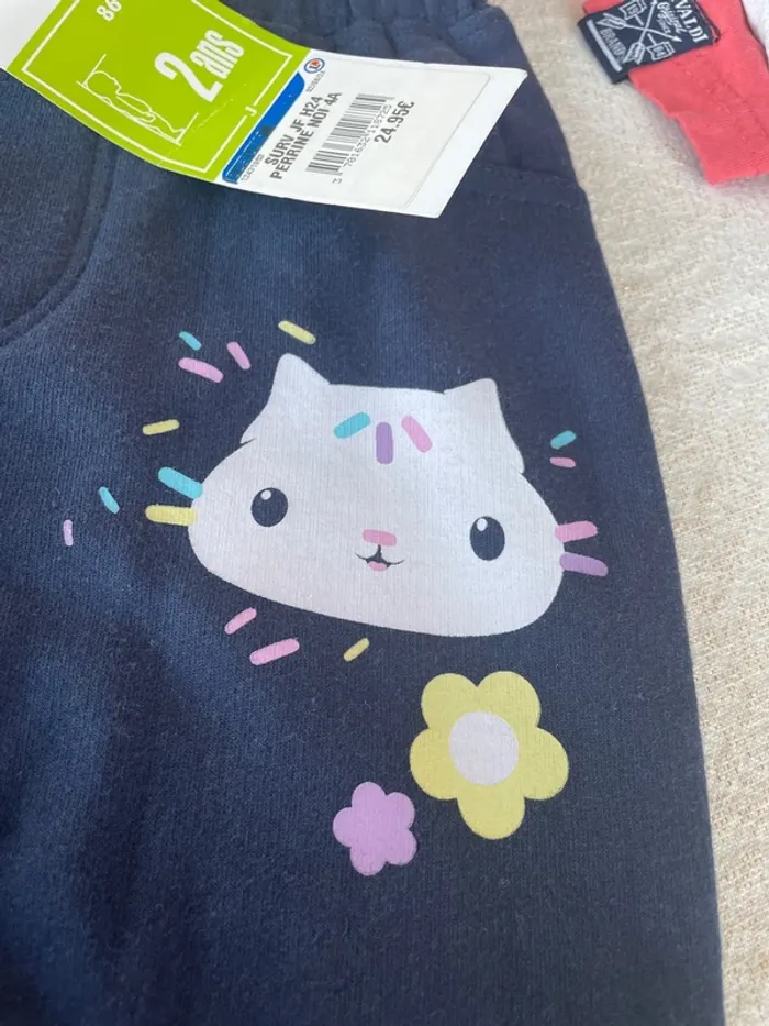 Pantalon Gabby, chat, deux ans, neuf - photo numéro 2