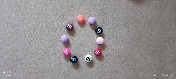 Magnet aimant MMS m&m's  multicolore frigo bureau chambre