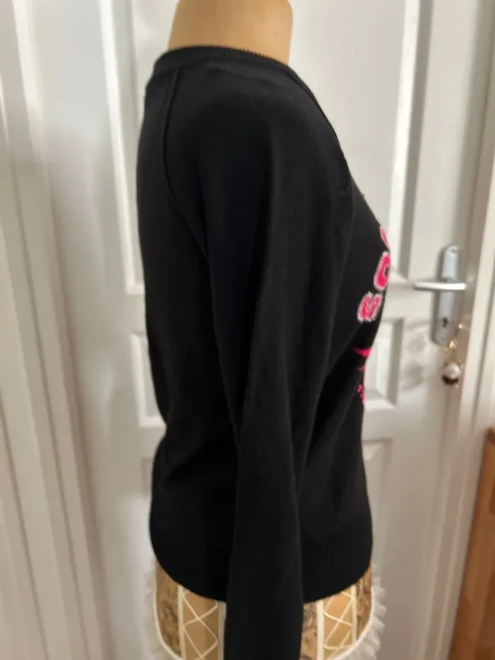 Magnifique pull avec écritures Sonia Rykiel taille S - photo numéro 3