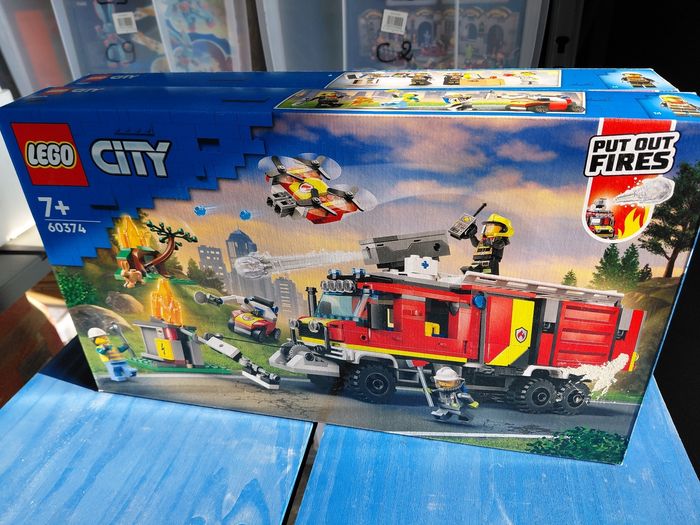 Lego city 60374 camion intervention pompier