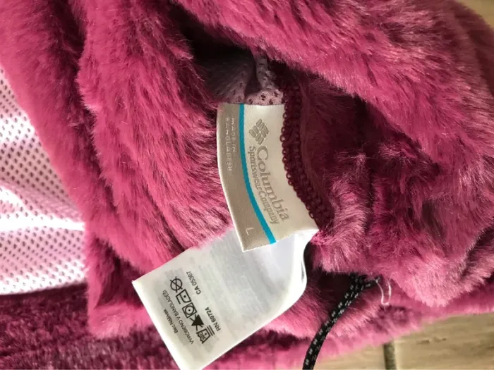 Veste fourrure réversible violette L Columbia - photo numéro 8