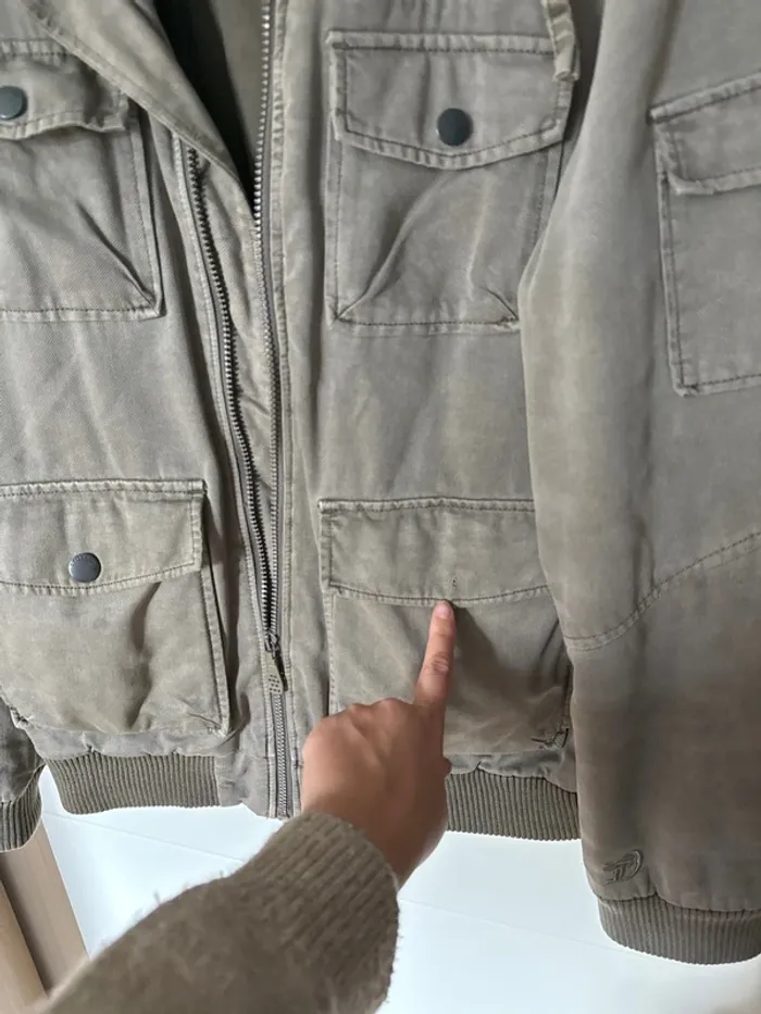 Veste kaki homme - photo numéro 5