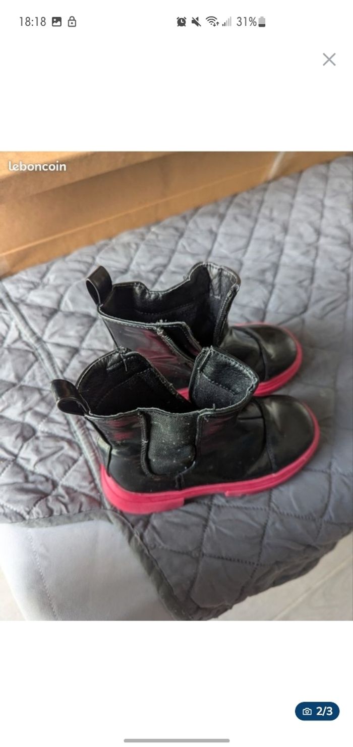 Bottines fille T27 - photo numéro 2
