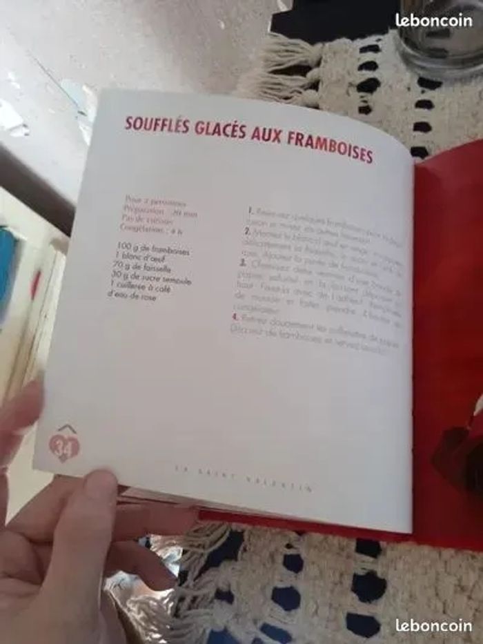 Livre de recettes Dîner en amoureux - photo numéro 4