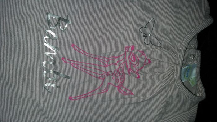 T-shirt Bambi Disney 3 mois - photo numéro 2