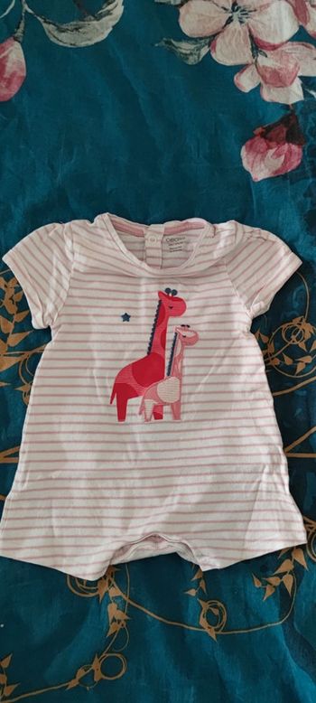 Bodies T-Shirt-Short 3 Mois