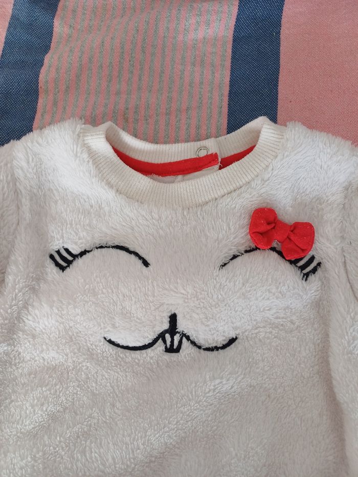 Pull blanc - photo numéro 2