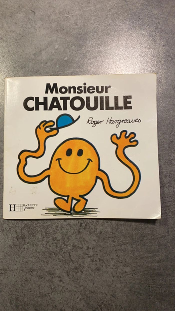 Livre Monsieur chatouille