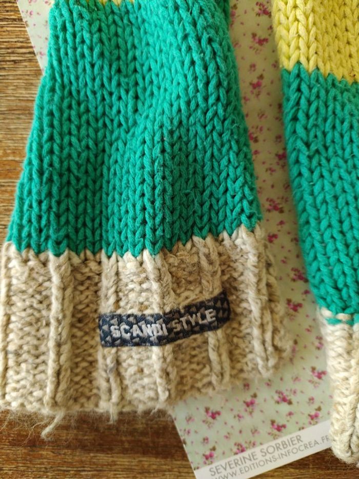 Jolie écharpe maille/Taille Unique - photo numéro 2