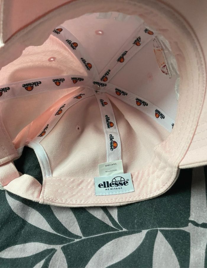 Casquette rose Ellesse - photo numéro 2