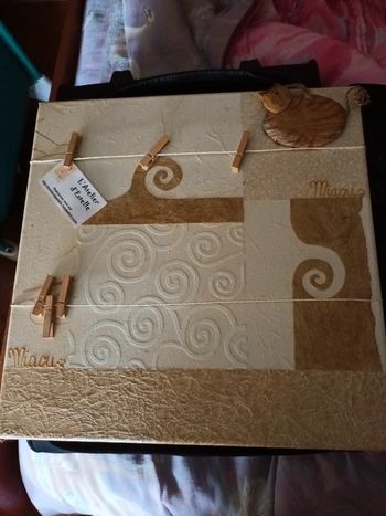 Tableau pense bête fait main