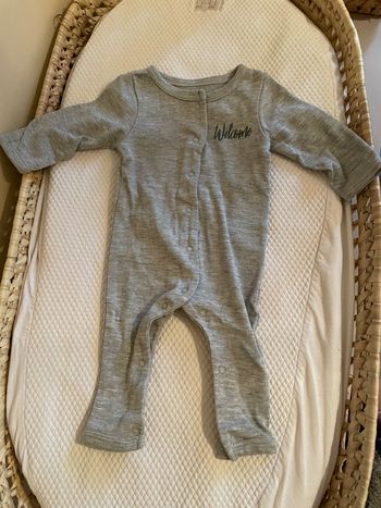 Pyjama gris chiné Vertbaudet