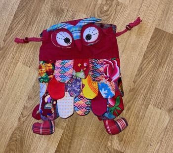 sac chouette fais main