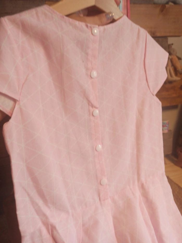 Robe rose Fait Main 8 ans neuf - photo numéro 4
