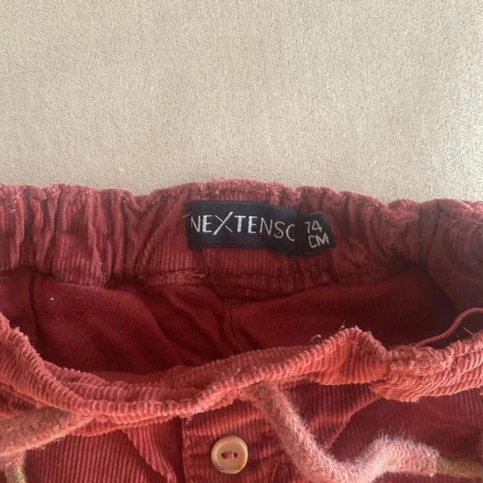 👖 Pantalon rouge en velours 👖 - photo numéro 5