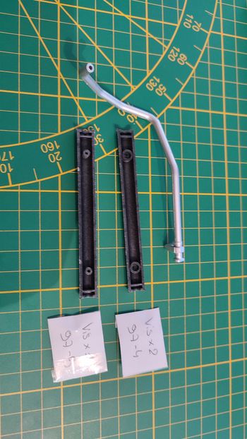 Lot pièces du fascicule n°97 pièce détachée Citroën 2CV 2 CV Charleston 1/8 1:8 1/8ème Altaya #D20