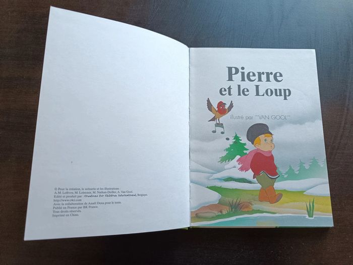Livre PIERRE ET LE LOUP - photo numéro 2