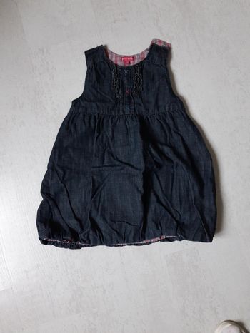 Robe boule en jean 24 mois