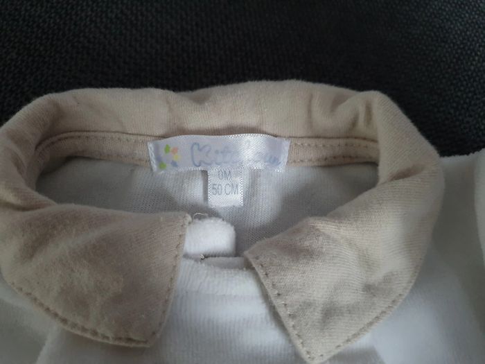 Pyjama grenouillère bébé naissance 50 cm - photo numéro 3