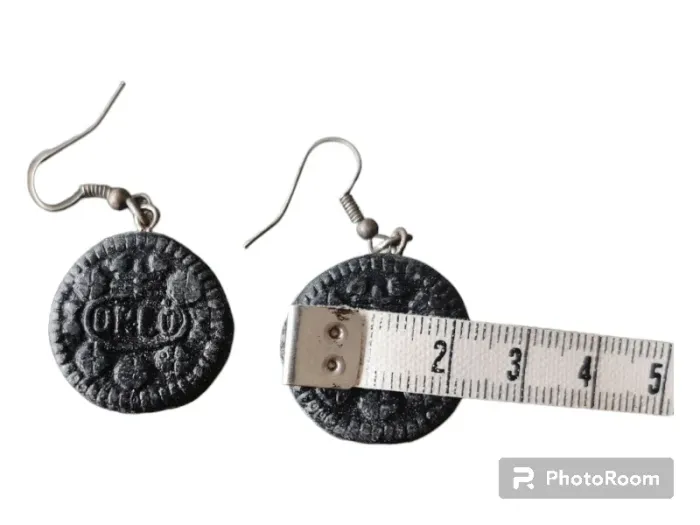 Boucle d'oreille oreo - photo numéro 2