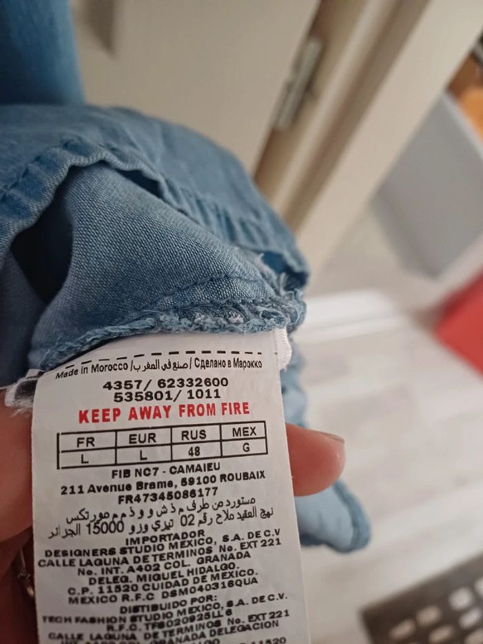 Robe camaïeu taille L - photo numéro 4