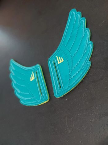 Ailes pour basket freegun bleu