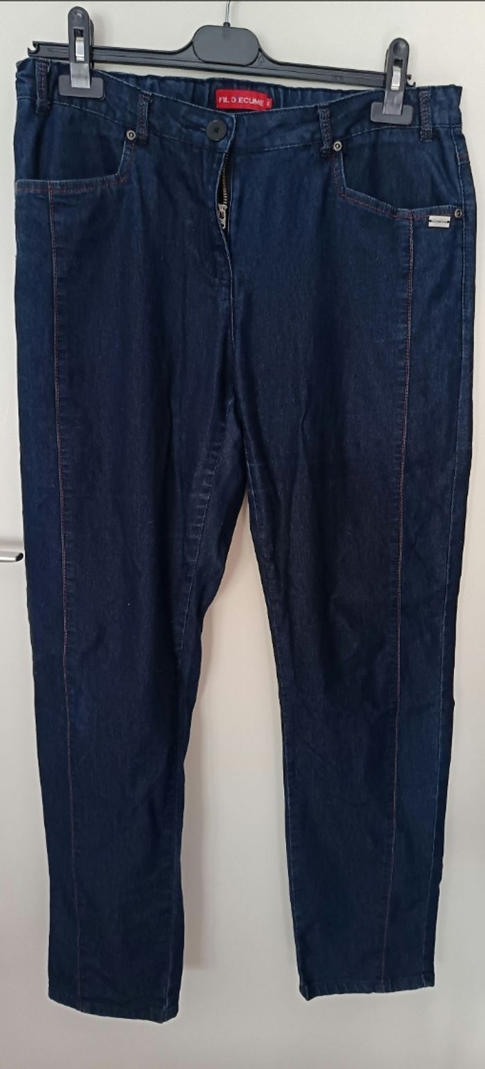 Jean femme bleu T 42