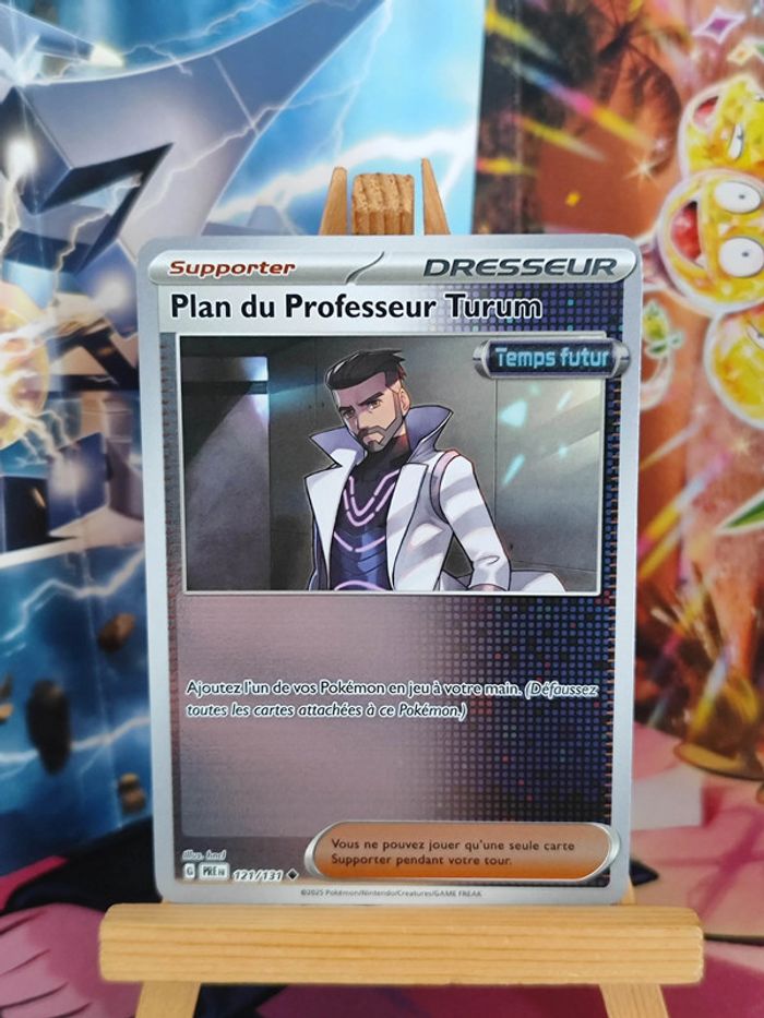 Plan du Professeur Turum reverse 121/131 Évolutions Prismatiques