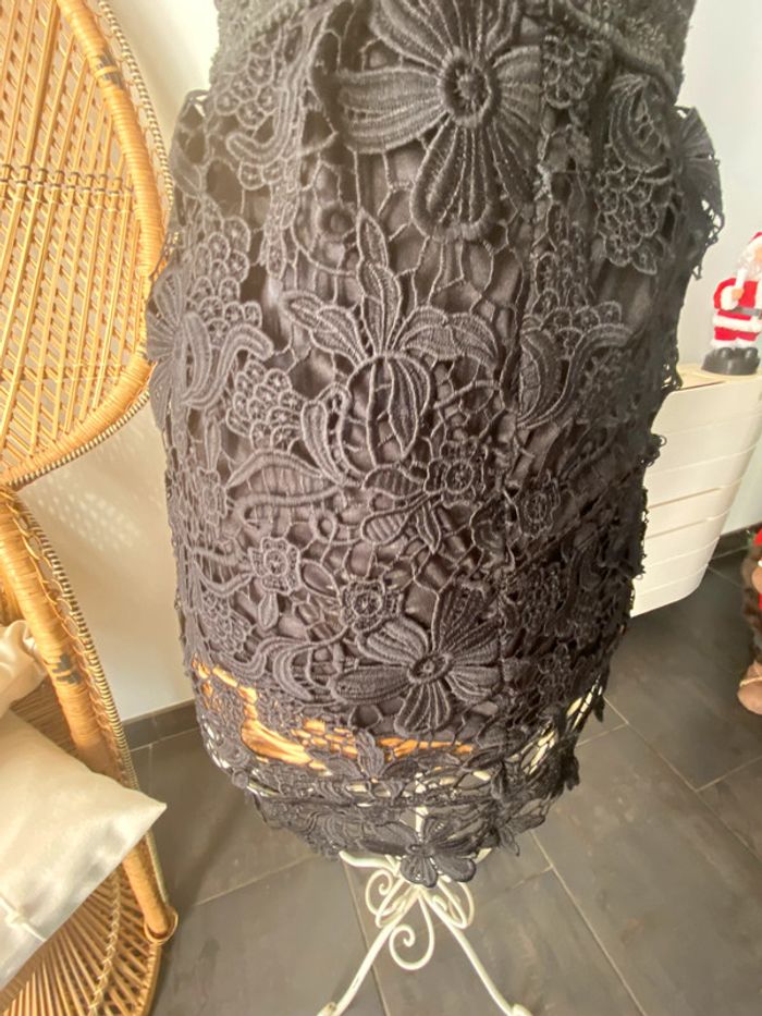Jupe Vera & Lucy noire dentelle taille 34/36 - photo numéro 4