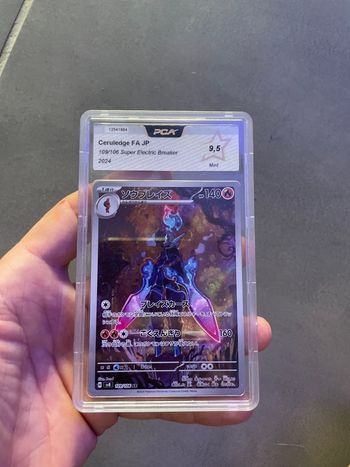 Pokémon carte gradée Malvalame PCA 9.5