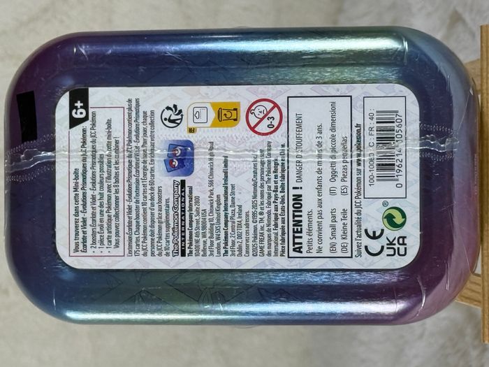 Mini Tin Pokémon Évolution Prismatiques EV 8.5 Voltali - photo numéro 2