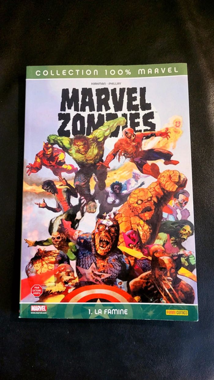 BD Comics Marvel Zombies 1 La Famine Kirkman