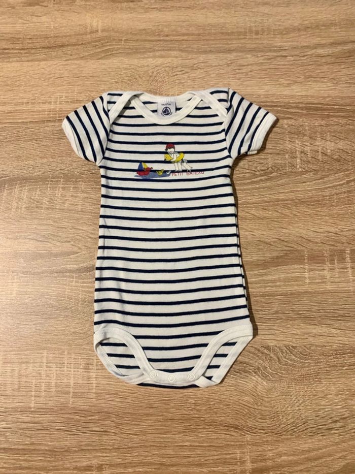 Body petit bateau 6 mois