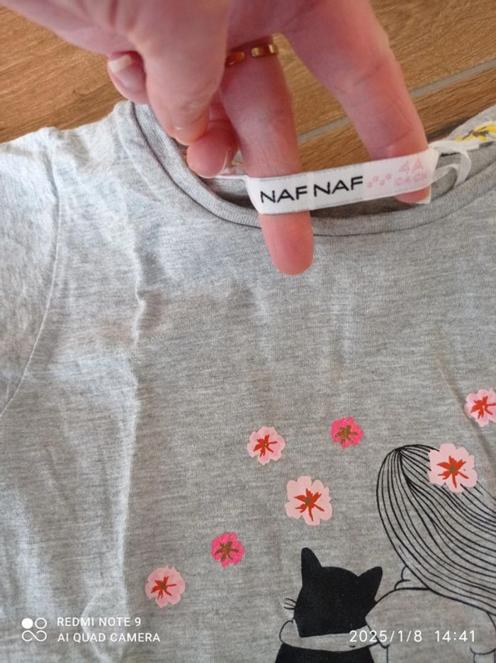 Lot 2 pyjamas fins liberty Naf Naf 4 ans - photo numéro 9