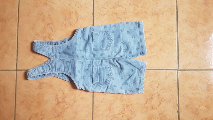 Short salopette Mickey garçon 18 mois bleu Disney - photo numéro 4