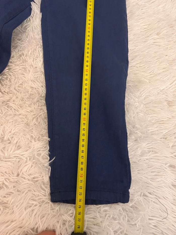 Pantalon bleu 7/8eme 8 ans fille neuf - photo numéro 2
