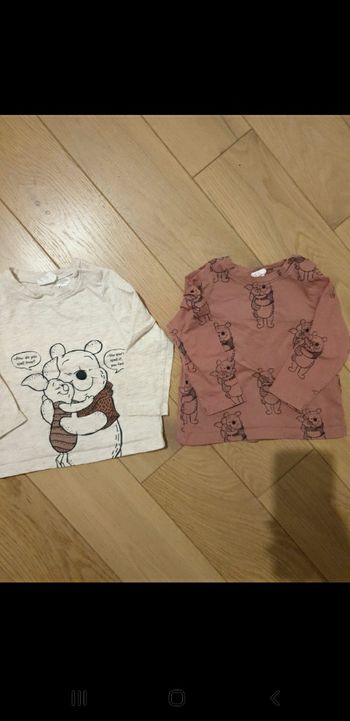 Lot Hauts manches longues winnie