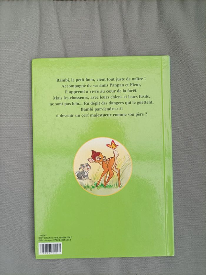 Joli livre " Bambi" Disney - photo numéro 2