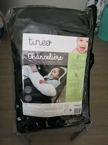 Chancelière - TINEO - 6/18 mois - Noir - Neuve