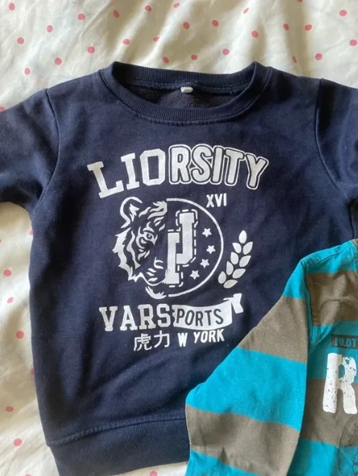 pull et tee shirt garcon 5 ans - photo numéro 3