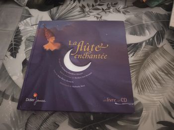 Album avec CD la flûte enchantée